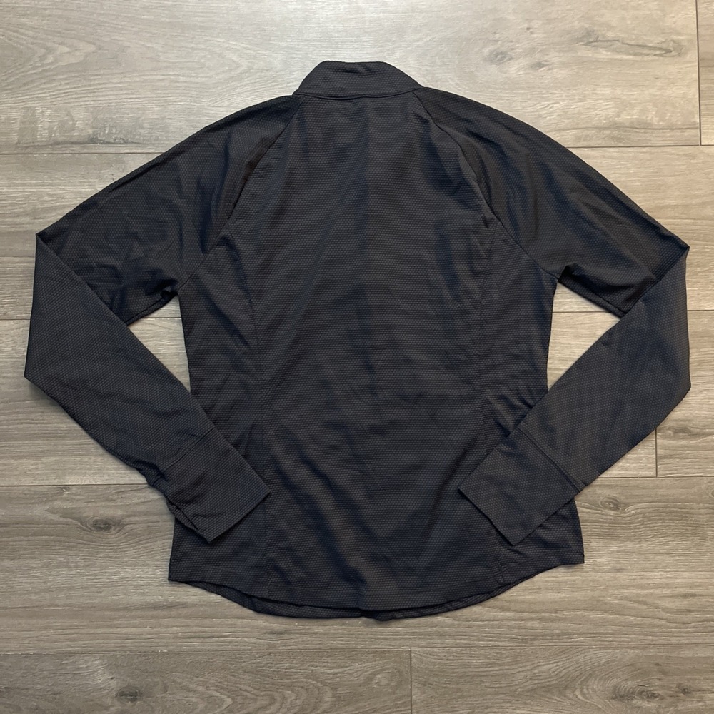 Tommy Bahama Golf Womens M 1/4 Zip Long Sleeve Shirt Gray - Picture 6 of 7